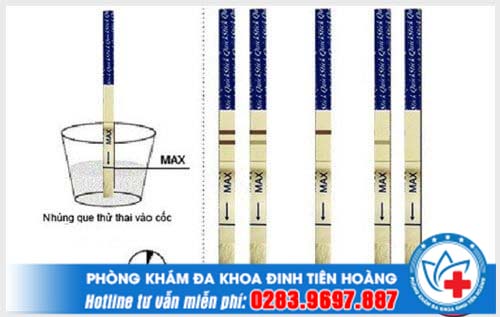 Que thử thai hai vạch rất mờ liệu có phải mang thai?