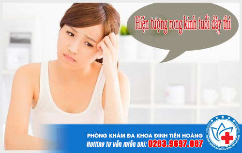 Hiện tượng rong kinh ở tuổi dậy và những chia sẻ dành cho bạn gái