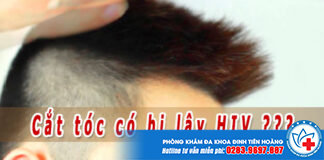 Cắt tóc có nguy cơ lây nhiễm hiv không