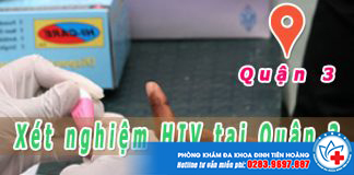 Địa chỉ test HIV ở Quận 3