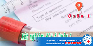 địa chỉ xét nghiệm hiv ở quận 1