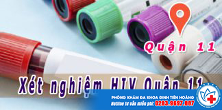 Trung tâm xét nghiệm HIV tại quận 11