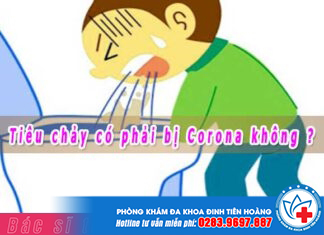 corona có bị tiêu chảy không
